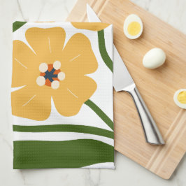 Paño De Cocina Ilustración floral