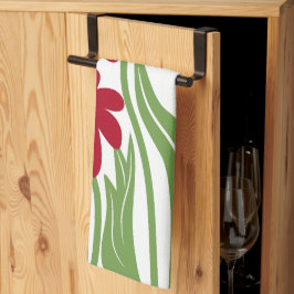 Paño De Cocina Ilustración floral