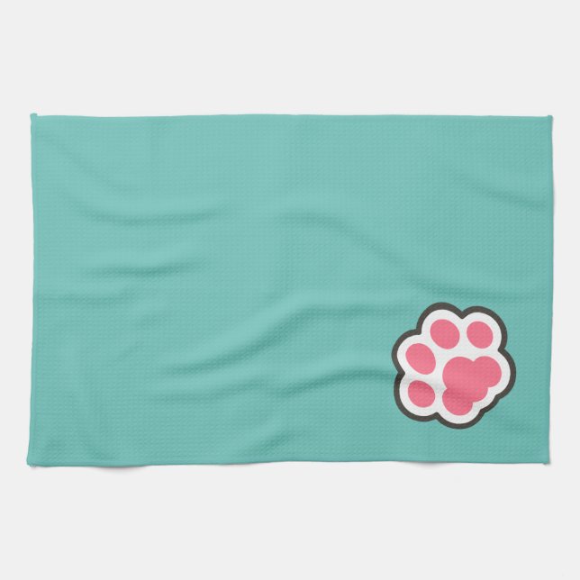 Paño De Cocina Ilustracion Kitty (Horizontal)