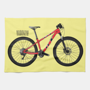 Paño De Cocina Ilustracion personalizado de bicicletas