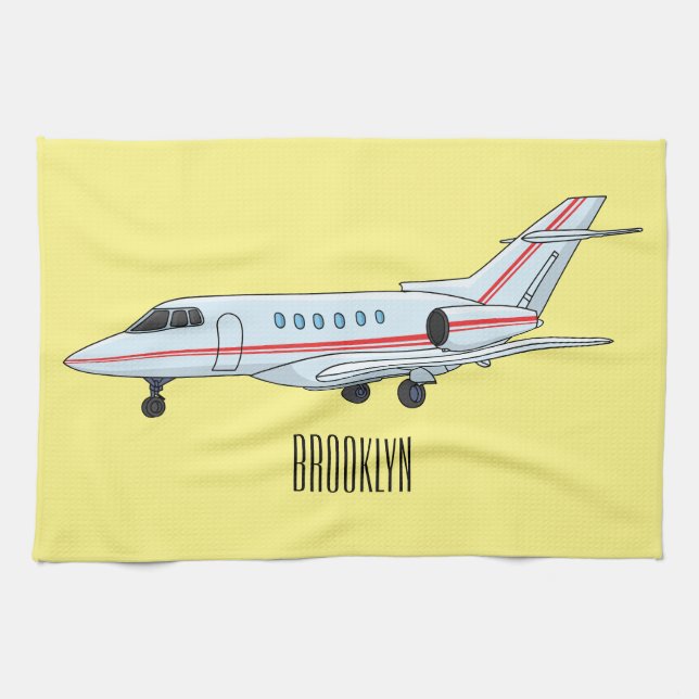 Paño De Cocina Ilustracion personalizado de chorro privado (Horizontal)