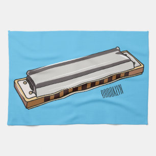 Paño De Cocina Ilustracion personalizado de Harmonica