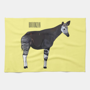 Paño De Cocina Ilustracion personalizado de Okapi