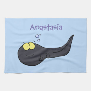 Paño De Cocina Ilustracion personalizado de renacuajo divertido
