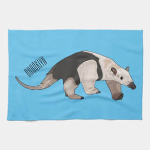 Paño De Cocina Ilustracion personalizado de Tamandua