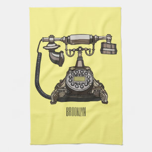 Paño De Cocina Ilustracion personalizado de teléfono