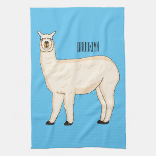 Paño De Cocina Ilustracion personalizado Llama