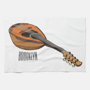 Paño De Cocina Ilustracion personalizado Mandolin