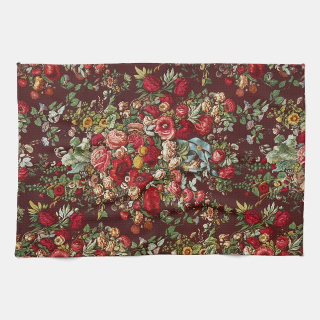 Paño De Cocina Imagen de las artes industriales del siglo XIX (Horizontal)