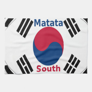 Paño De Cocina Imagen impresa/gráfica de la bandera nacional de C