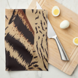 Paño De Cocina Impresión de animales