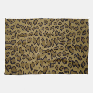 PAÑO DE COCINA IMPRESIÓN DE LEOPARDO ANIMAL