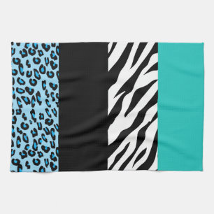 Paño De Cocina Impresión de leopardo, impresión de cebra, impresi