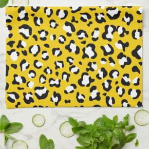 Paño De Cocina Impresión de leopardo, puntos de leopardo, leopard
