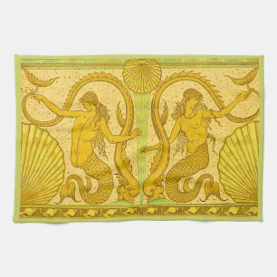 Paño De Cocina impresión de mermaid hermosas