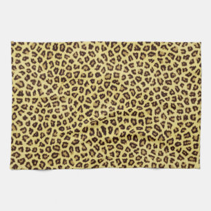Paño De Cocina Impresión de moda del guepardo del leopardo