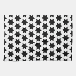 Paño De Cocina Impresión de papa de estrella para navidades