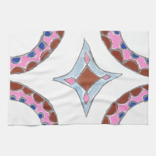 Paño De Cocina Impresión de pintura de aceite de Mandala