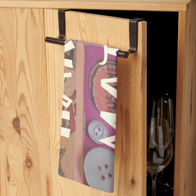 Paño De Cocina Impresión de Rótulo Hakuna Matata (Pliegue de tercios)