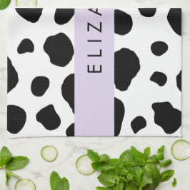 Paño De Cocina Impresión de vaca, Cuadros De Vaca, Blanco Y Negro