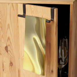 Paño De Cocina Impresión Digital de Oro Líquido