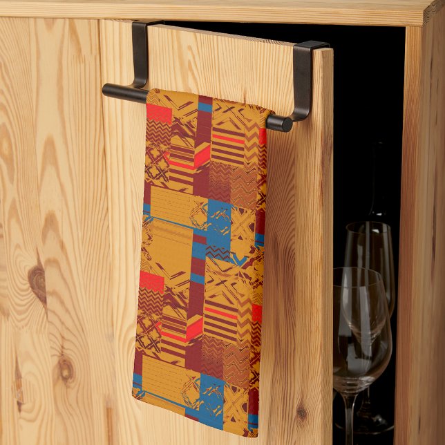 Paño De Cocina Impresión geométrica afrocentrista (Subido por el creador)