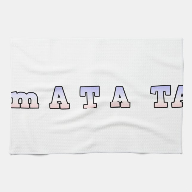 Paño De Cocina Impresión/gráfico de arte Hakuna Matata Francia (Horizontal)