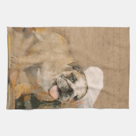 Paño De Cocina Impresión inglesa de la cocina del cocinero del