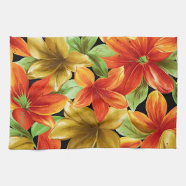 Paño De Cocina Impresión tropical