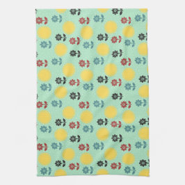 Paño De Cocina Impresionante patrón de primavera y verano de flor