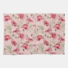 Paño De Cocina Impresiones de flores de prado casa de campo