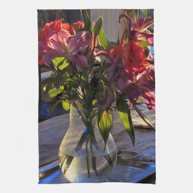 Paño De Cocina Impresionista francés (Vertical)