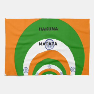 Paño De Cocina India HAKUNA MATATA