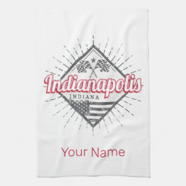 Paño De Cocina Indianapolis City Indiana Estados Unidos