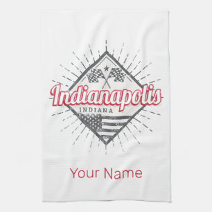 Paño De Cocina Indianapolis City Indiana Estados Unidos