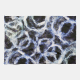 Paño De Cocina índigo reciclado shibori :