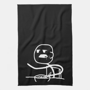 Paño De Cocina Individuo de Meme del cereal