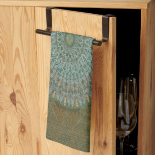 Paño De Cocina Inicio del círculo de masas