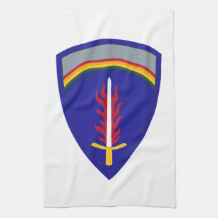 Paño De Cocina Insignia del Ejército de EE. UU. en Europa USAREUR