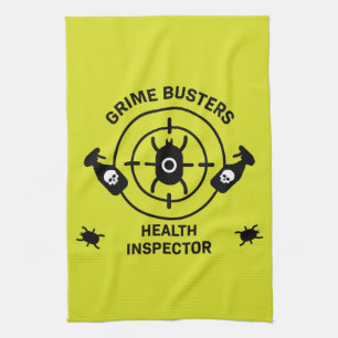 Paño De Cocina Inspector de salud