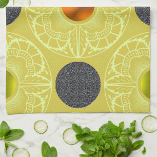 Paño De Cocina Inspiración Art Déco Contemporánea