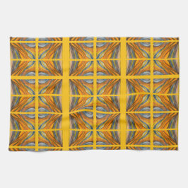 Paño De Cocina Inspiraciones del desierto amarillo dorado