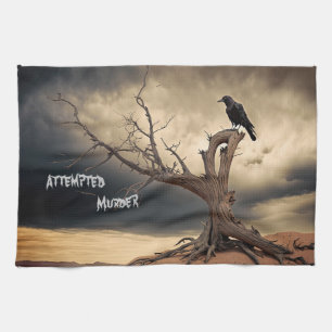 Paño De Cocina Intento de asesinato