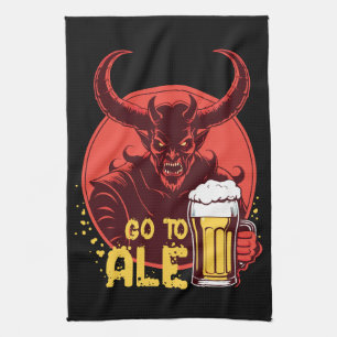 Paño De Cocina Ir A Ale - Beer Satan