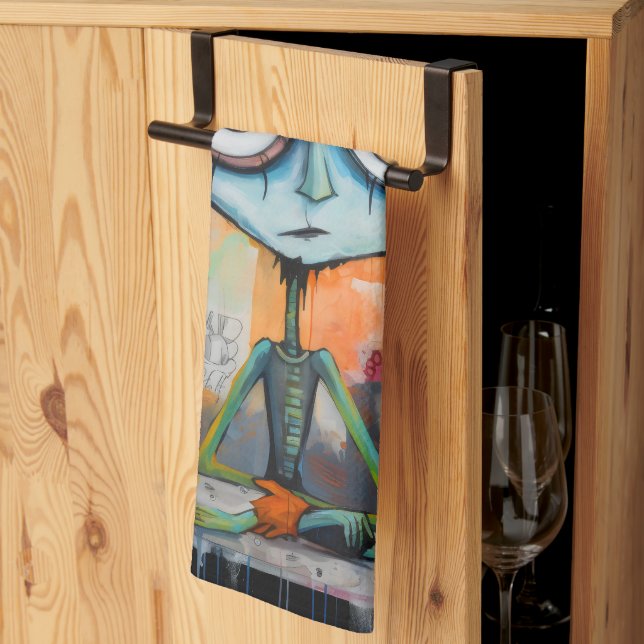 Paño De Cocina Iranovan Inkwell (Pliegue de tercios)