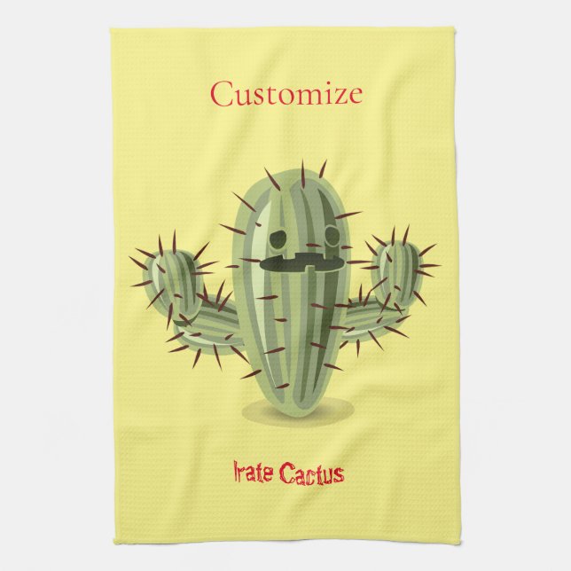 Paño De Cocina Irate Cactus Thunder_Cove (Vertical)