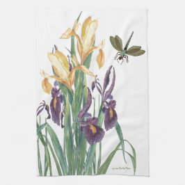 Paño De Cocina Iris amarillo