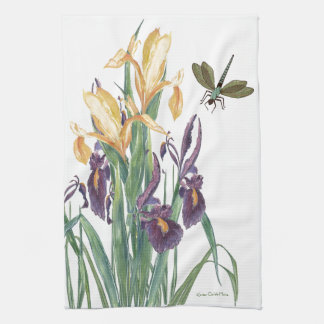Paño De Cocina Iris amarillo
