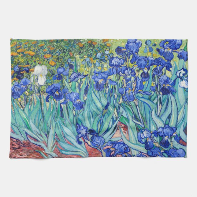 Paño De Cocina Irises Vincent van Gogh (Horizontal)