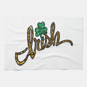 Paño De Cocina irish clover shamrock